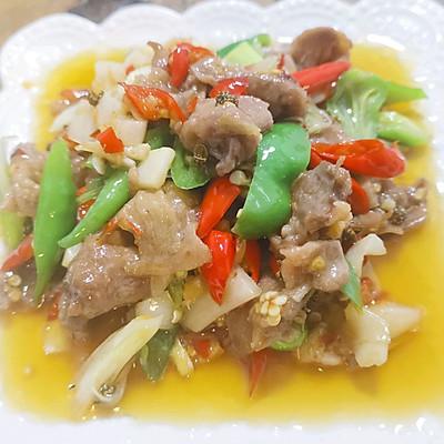 牛舌头怎么做好吃，牛舌头（李孃孃爱厨房之一一鲜椒牛舌）