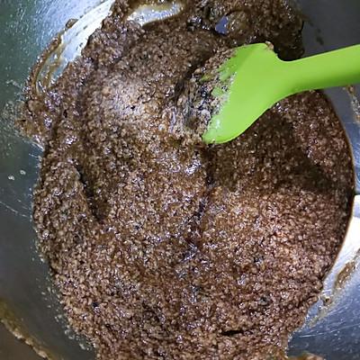 棉花糖巧克力的做法，巧克力包裹棉花糖的做法图片（少油能拉丝的巧克力棉花糖软曲奇）