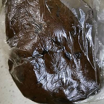 棉花糖巧克力的做法，巧克力包裹棉花糖的做法图片（少油能拉丝的巧克力棉花糖软曲奇）