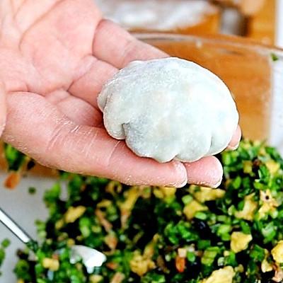 素馅水煎包做法图解，素馅水煎包煎多长时间（#东古家味美食#素馅小煎包）