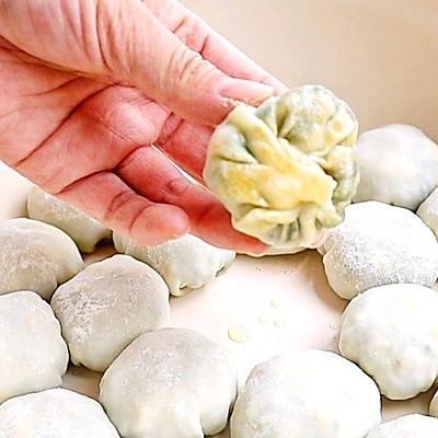 素馅水煎包做法图解，素馅水煎包煎多长时间（#东古家味美食#素馅小煎包）