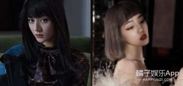 甜妹田曦薇，微信头像，甜妹田曦薇（迪丽热巴扛不住齐刘海）