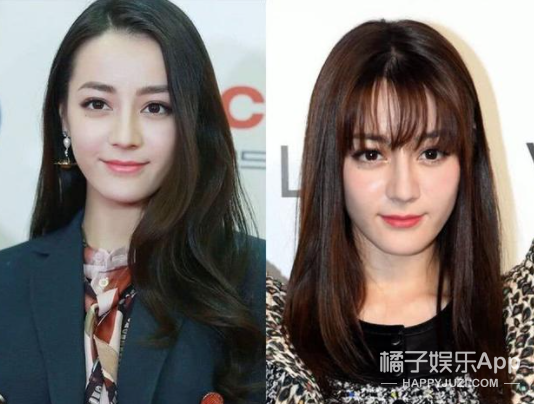 甜妹田曦薇，微信头像，甜妹田曦薇（迪丽热巴扛不住齐刘海）