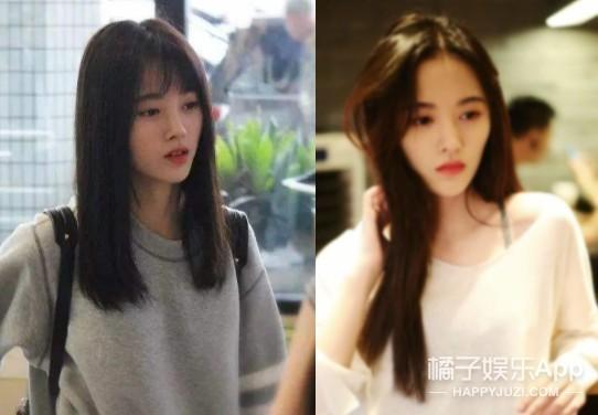 甜妹田曦薇，微信头像，甜妹田曦薇（迪丽热巴扛不住齐刘海）