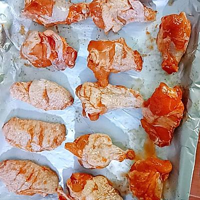 鸡腿烤箱烤的温度和时间是多少（奥尔良烤腿<烤箱>>）
