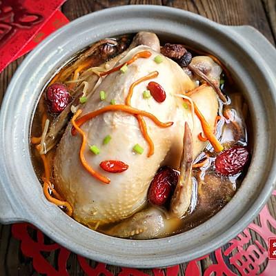 虫草花炖鸡汤的做法，虫草花的功效与作用（学会大吉大利——菌菇土鸡汤）