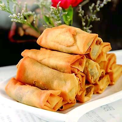 如何制作春卷,怎么制作春饼(隔壁小孩都馋哭了)