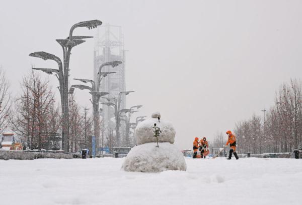 什么的大雪填合适的词，什么的大雪填合适的词语（北京冬奥会丨当冬奥遇上大雪）