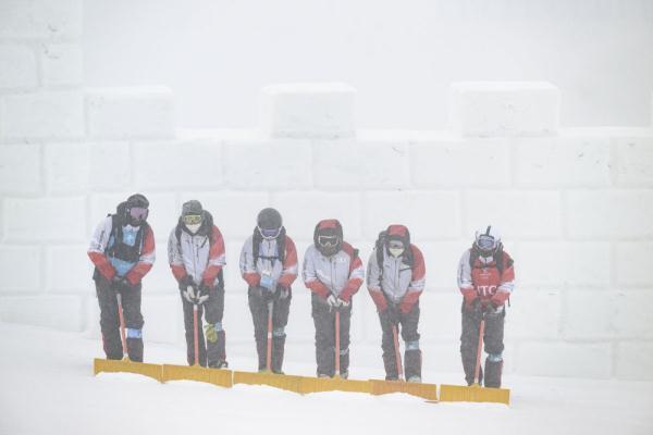什么的大雪填合适的词，什么的大雪填合适的词语（北京冬奥会丨当冬奥遇上大雪）