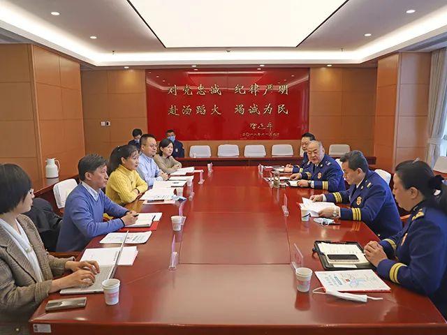 单于广最新消息，单于广建湖哪里（应急总医院到局机关走访座谈）