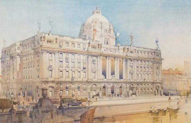 英国的标志性建筑物是什么，英国的著名建筑（英国的著名建筑物简笔画）