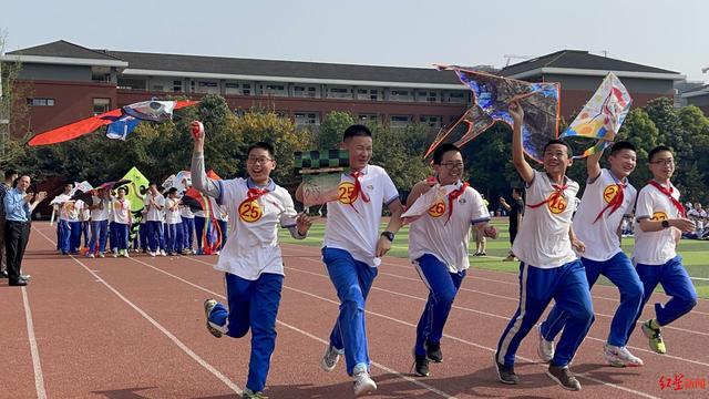 纸鸳，微信头像，纸鸳（成都这所学校风筝文化节启幕）