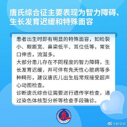 唐氏综合症是什么，什么是唐氏综合症（关于唐氏综合征的这些知识不可不知）