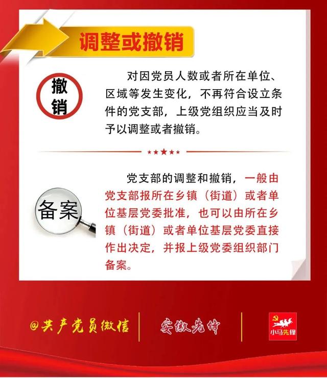 党支部成立条件，成立党支部的条件（一图看懂党支部如何设立）