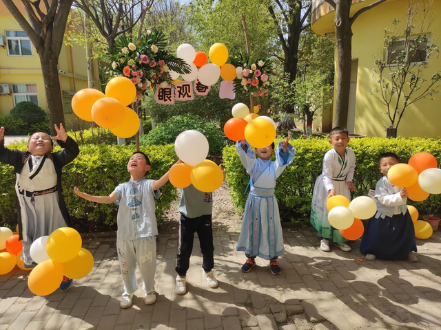 幼兒園春遊文案朋友圈,幼兒園孩子春遊文案(灞橋狄寨中心幼兒園:嗨)