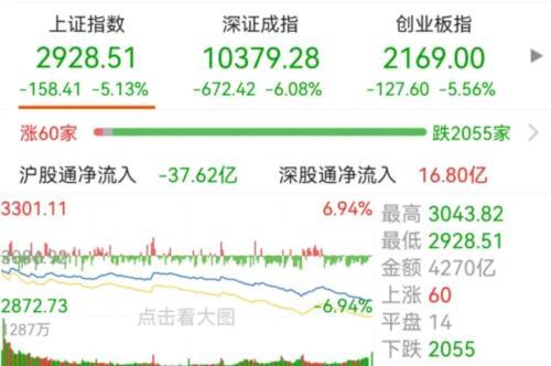 中国股市的现状是哪些，中国股市现状及前景（沪指大跌失守3000点）