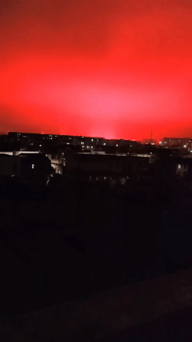 血色天空揭秘，舟山两现“血色天空”