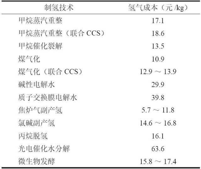 氢能科学与技术，氢能产业技术进展及前景