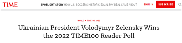 时代周刊年度人物，2006年美国时代周刊年度人物（美国《时代》周刊全球最具影响力人物评选）