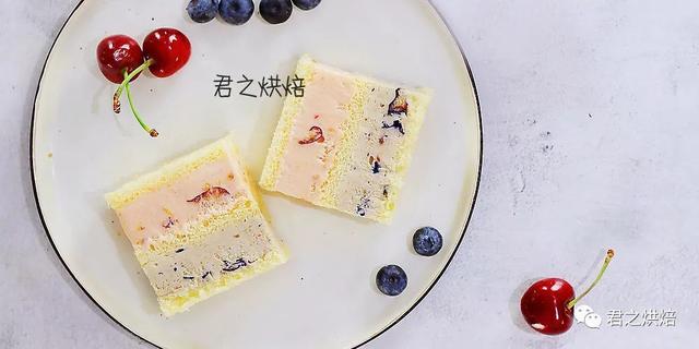 冰激凌蛋糕做法教程，水果冰淇淋蛋糕