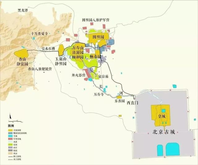 狮子林平面图，狮子林平面图抄绘（圆明园与皇家园林中的精神世界）