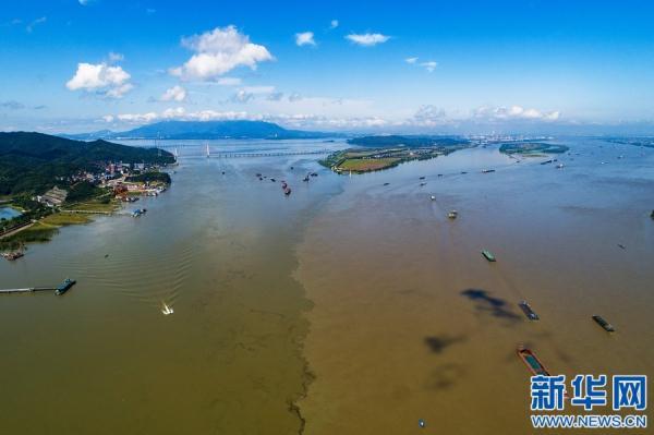湖口是哪个省的，黄河上中下游的分界点（江西鄱阳湖口再现“江湖两色”奇观）