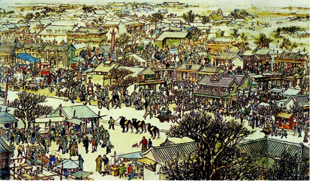 老北京爱逛的什刹海，辉煌人才市场离什么地铁站最近