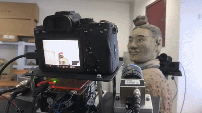 兵马俑可以拍照吗，为什么不能和兵马俑合照（为兵马俑“扫脸”西北大学再添考古神器）