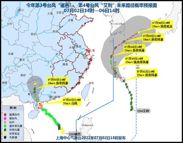 100mm等于多少厘米（双台风共舞，是否影响上海）
