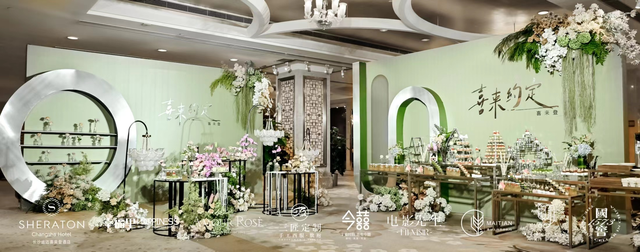 长沙喜来登大酒店，喜来登婚宴一桌多少钱（长沙运达喜来登酒店夏季婚礼沙龙筑梦星城）