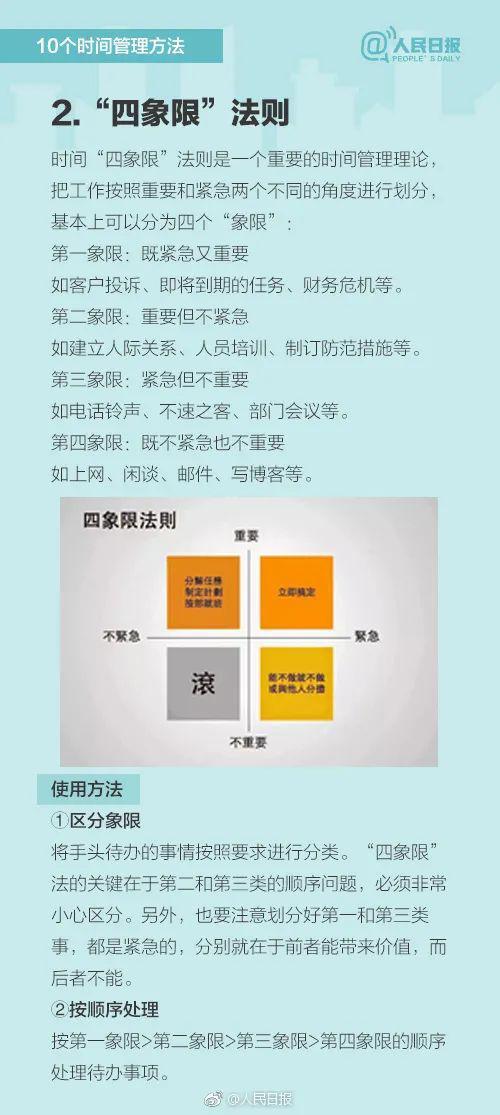 时间管理的方法，时间管理的方法有哪些（10个实用时间管理方法）