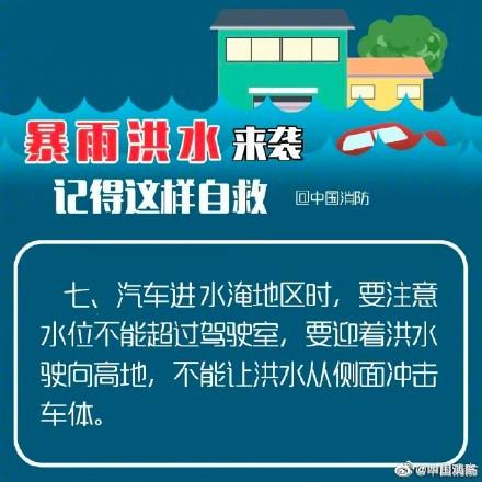 应急科普暴雨自救指南，暴雨应急自救常识（遇到暴雨洪水如何自救）