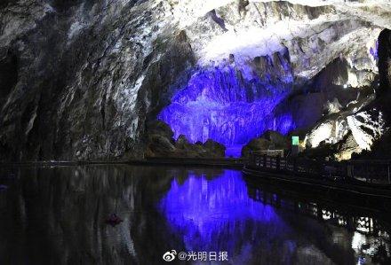 织金洞风景名胜区，织金洞国家重点风景名胜区（三伏天到贵州织金洞感受透心凉意）