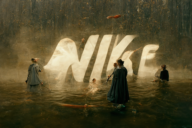 鸡肉怎么画简笔画，鸡肉怎么画（如果AI给Nike、麦当劳做广告……）