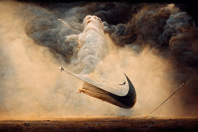 鸡肉怎么画简笔画，鸡肉怎么画（如果AI给Nike、麦当劳做广告……）