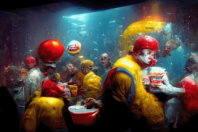 鸡肉怎么画简笔画，鸡肉怎么画（如果AI给Nike、麦当劳做广告……）