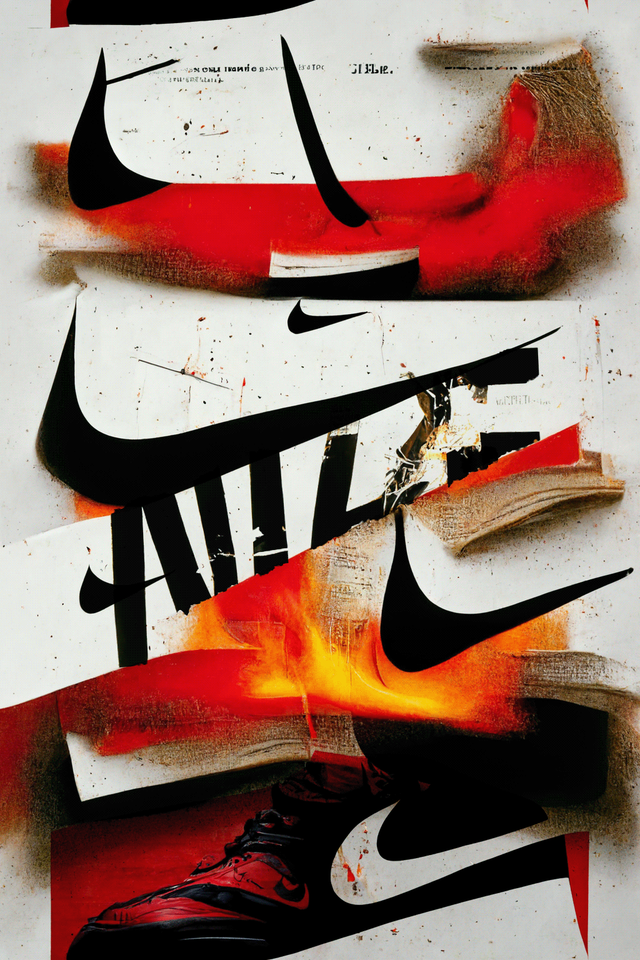 鸡肉怎么画简笔画，鸡肉怎么画（如果AI给Nike、麦当劳做广告……）