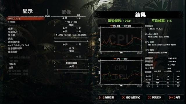 测试显卡性能的软件，测试显卡性能的软件是什么（RX6600XT独显商用主机竟比RTX3060独显游戏主机性能高）