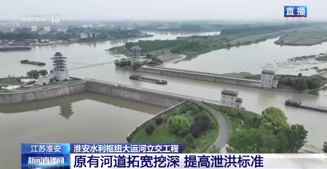 淮河入海口在哪里，现在淮河入海口在哪里（亚洲最大水上立交工程整体扩建）