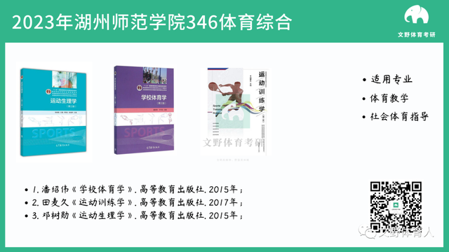 湖州师范学院研究生院，2021湖州师范学院研究生招生专业目录含研究生考试科目（2023年首次招收体育硕士研究生）