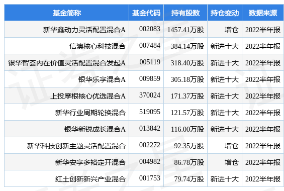 000625股票（新华鑫动力灵活配置混合A基金重仓该股）