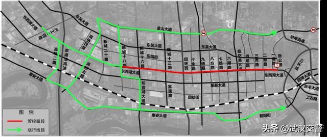 武汉今日限号查询，2022年武汉对外地车的限行和限号措施（武汉这条路今起单双号限行）