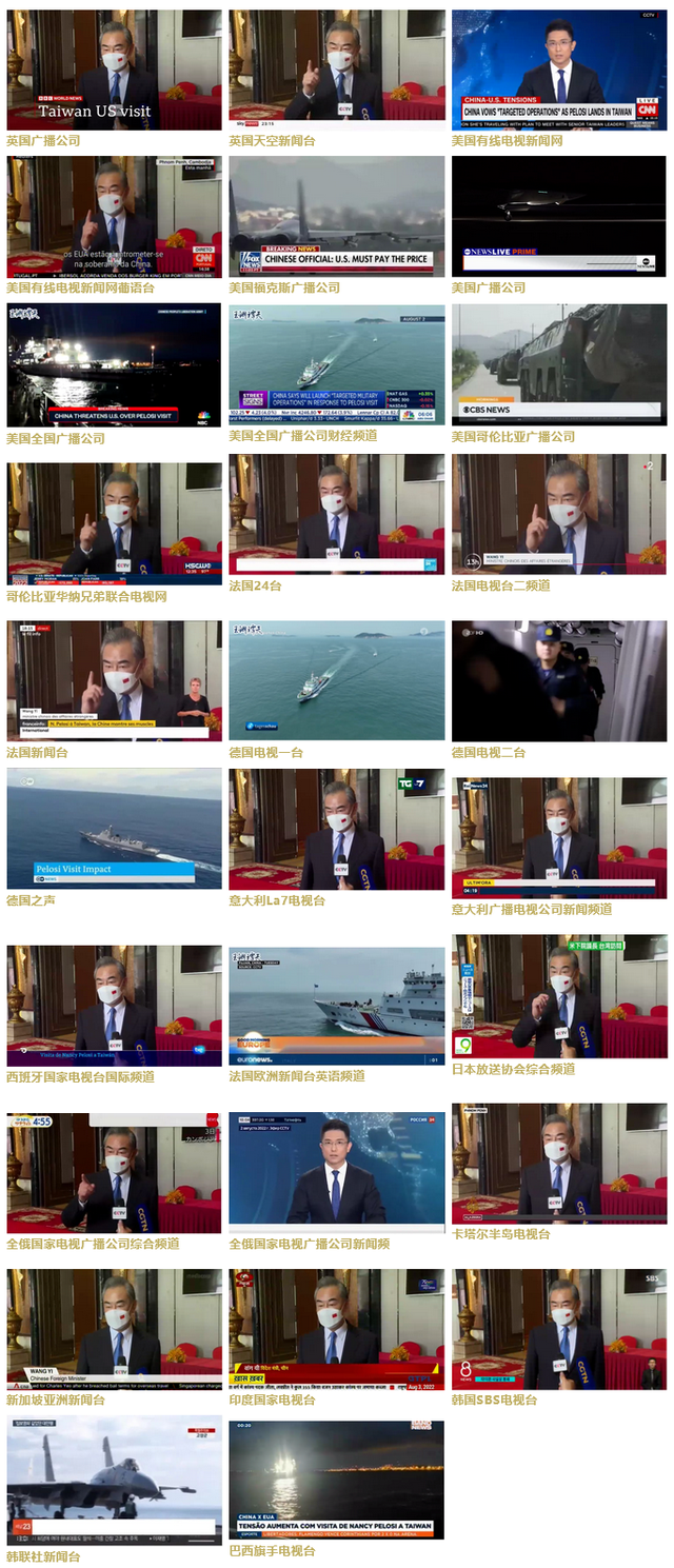 中央电视台国际频道，中央电视台国际频道高清直播（全球逾2000家媒体转载传递中方严正立场）