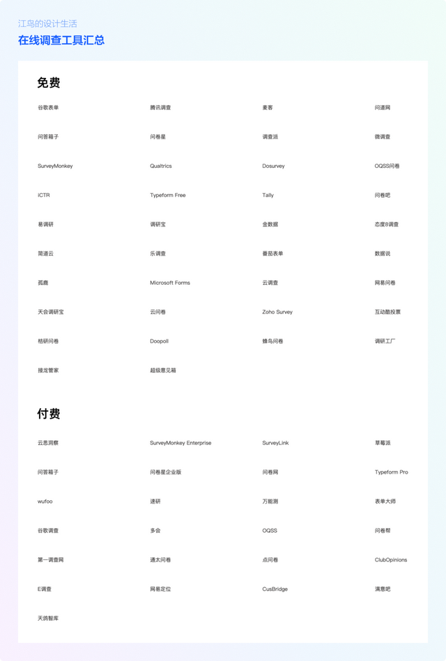 收集数据的方法（问卷调查，一文帮你全搞定）