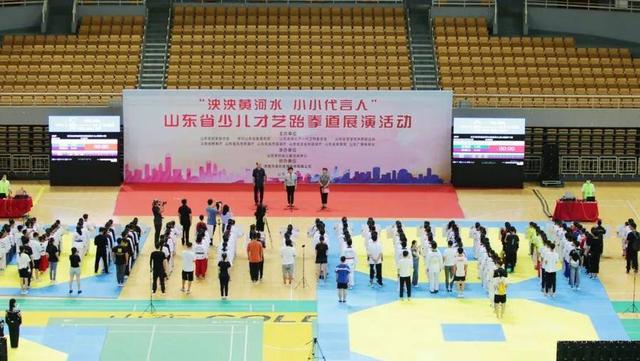 少儿跆拳道简介，中国跆拳道儿童（小小代言人”山东省少儿才艺跆拳道展演活动举办）