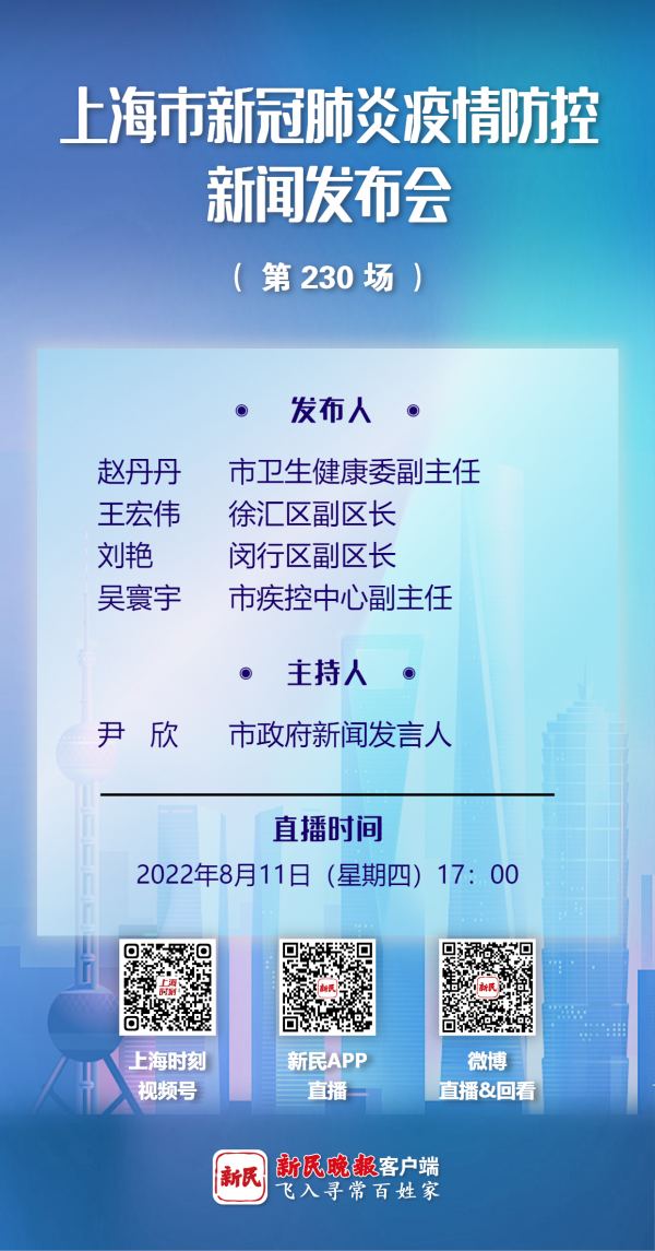 上海疫情发布会最新消息今天，上海疫情最新消息今天又封了（上海市第230场新冠肺炎疫情防控新闻发布会）