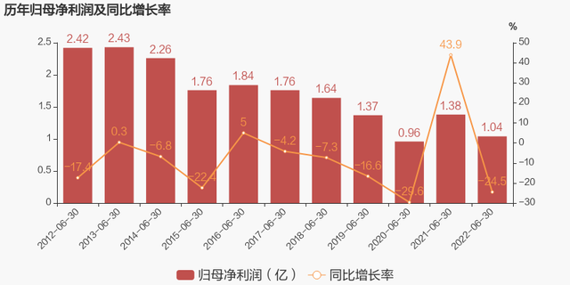 合肥百货股票（2022上半年归母净利润为1亿元）