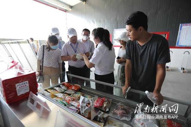 潼关县最正宗的肉夹馍，首届国际非遗交流周非遗体验主题活动走进潼关县盛潼餐饮公司