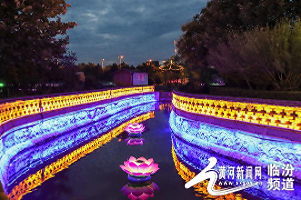 夜游洪洞大槐树寻根祭祖园景区 带你感受初秋极致浪漫