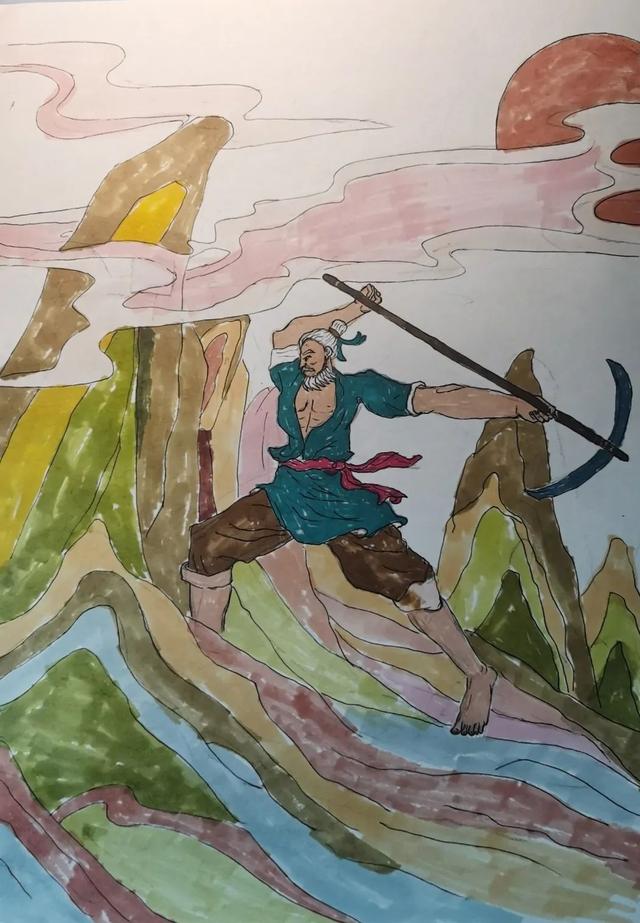 九婴造化诀，百遁成仙起点（·童画中华”优秀作品云上分享第七期）